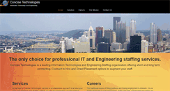 Desktop Screenshot of concisetechnologies.net